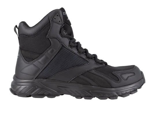 Reebok - Nano X1 Adventure Men's 6" Tactical Boot with Side Zipper - Black